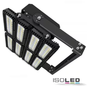   LED reflektor 900W, 130x25 ° aszimmetrikus, billentheto modul,1-10V-os dimmelheto,sem fehér,IP66