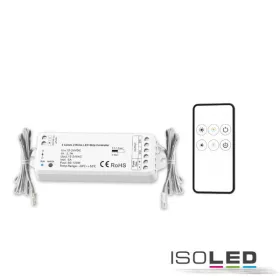   MiniAMP Push/Funk PWM fényero szabályzó, dinamikus fehér, tartozék távirányítóval, 12-24 V DC, 5A