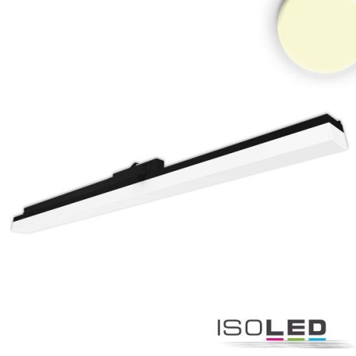 3-fázisú lineáris fény 1200mm, 40W, meleg fehér, fekete