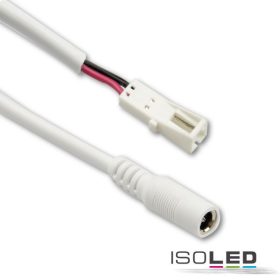   Adapter kerek dugóval female a MiniAmp noi-aljzat, 10cm, fehér