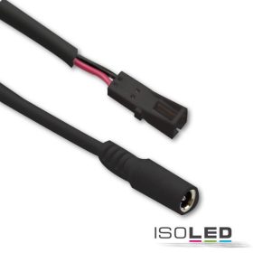   Adapter kerek dugóval female a MiniAmp noi-aljzat MiniAmp, 10cm, fekete
