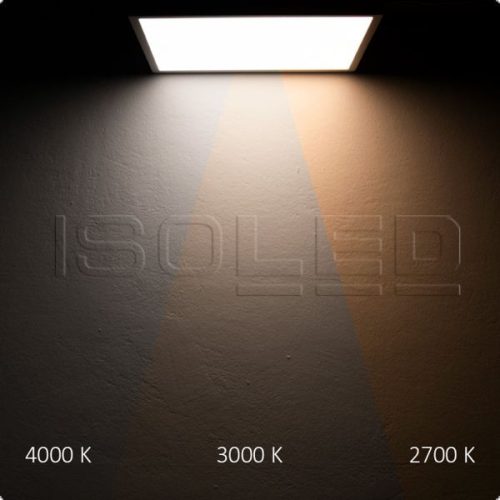 LED mennyezeti lámpatest PRO fehér, 30W, 300x300mm, ColorSwitch 2700|3000K|4000k, dimmelheto