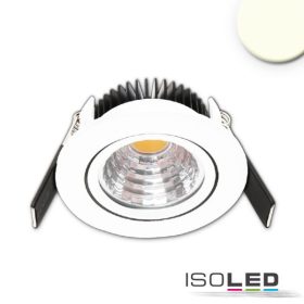   LED süllyesztett lámpatest 68 MiniAMP fehér 5W, 24V DC, meleg fehér 3000k, dimmelheto