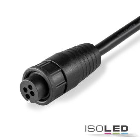   Csatlakozókábel 250cm IP67, female aljzattal, 4 pólusú 0,5 mm2