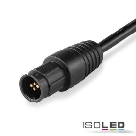  Csatlakozókábel 250cm IP67, male dugóval, 4 pólusú 0,5 mm2