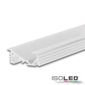  LED süllyesztett profil FURNIT6 D alumínium fehér RAL 9003, 200cm