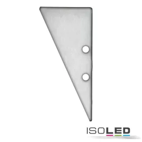   LED KONKAV süllyesztett lámpa szálcsiszolt alumínium 350mA LED 1W 60° 3200K