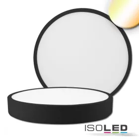   LED mennyezeti lámpa PRO fekete, 30W, kerek, 300mm, ColorSwitch 2700K|3000K|4000K, dimmelheto