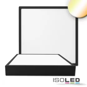   LED mennyezeti lámpa PRO fekete, 30W, 300x300mm, ColorSwitch 2700|3000K|4000k, dimmelheto