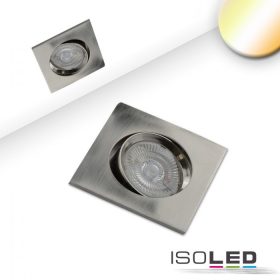   LED süllyesztett lámpa Sunset Slim68 Alu, szögletes, 9W, 1800-2800K, dim-to-warm