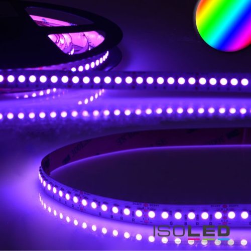 LED RGB lineáris-flexszalag, 24V, 15W, IP20