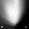 3 fázisú reflektor sínrendszeren fókuszálható, 24W, 20°-55°, fehér matt, semleges fehér 4000K