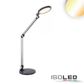   Asztali lámpa fém 10W fekete, Colorswitch 3000-4300-6000, Touchdimmer