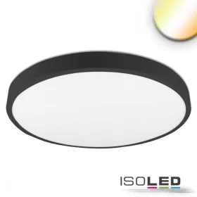   LED mennyezeti lámpa PRO fekete, 36W, kerek, 500mm, ColorSwitch 2700K|3000K|4000K, dimmelheto