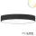 LED mennyezeti lámpa, D= 100cm, fekete, 160W, ColorSwitch 3000|3500|4000K, dimmelheto