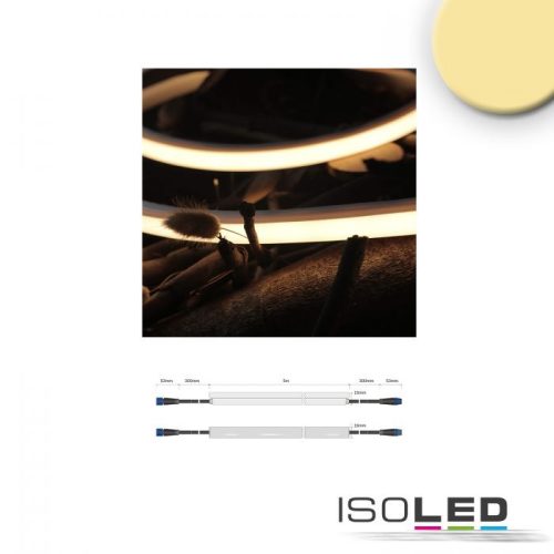 LED NeonPRO flexibilis szalag 1615, 24V, 15W, IP68, 2700K
