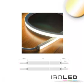   LED NeonPRO flexibilis szalag 1212, 24V, 10W, IP67, fehér dinamikus, fehér