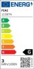 LED Padlóba süllyesztett lámpa, kerek 2SIDE 60mm, fekete, 12-24V, IP67, 3W, 60°, meleg fehér