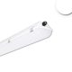 LED Por és páramentes robbanásbiztos lámpatest ATEX II 150cm, 54W, IP66, semleges fehér IK10