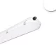 LED Por és páramentes robbanásbiztos lámpatest ATEX II 150cm, 54W, IP66, semleges fehér IK10