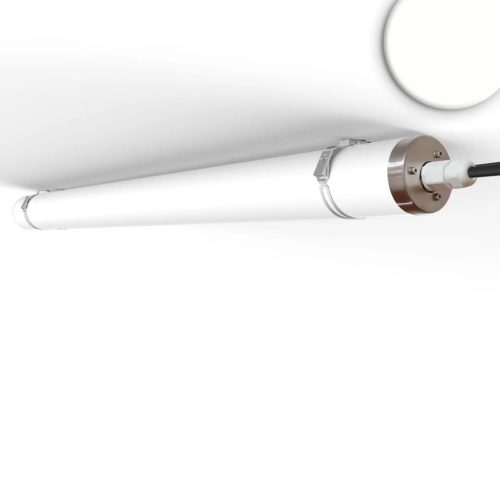 LED lineáris lámpa HP 150cm, IP69K, 48W, 155lm/W, 4000K, IK10 ütésálló, nagynyomással, gőzzel tisztítható