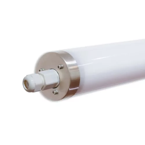 LED lineáris lámpa HP 150cm, IP69K, 48W, 155lm/W, 6000K, IK10 ütésálló, nagynyomással, gőzzel tisztítható