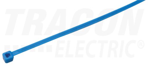 Tracon Normál kábelkötegelő, kék 98×2.5mm, D=1-21mm, PA6.6