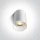 12105E / W fehér henger GU10 20W