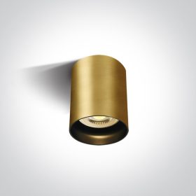   12105n / bbs csiszolt sárgaréz gu10 10w sötét fény kerek