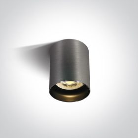 12105N / mg fém szürke gu10 10w sötét fény kerek
