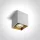 12105TA / W WHITE GU10 10W Square 100-240V