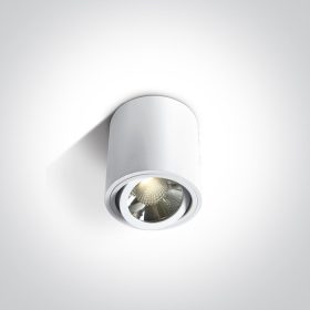   12106C / W / W fehér henger LED 6W WW 36DEG állítható 230V