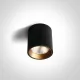 12107k / b / w Fekete LED 7W WW 35DEG 230V kerek