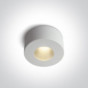   12107v / w / w fehér LED 7w ww 40deg 230V kerek szegélyezhető