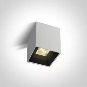   12110HA / W / W fehér LED 10W WW IP20 60DEG 230V négyzet sötét fény