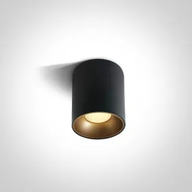  12112Z / B / W Fekete LED 12W WW IP20 45DEG 230V sötét fény