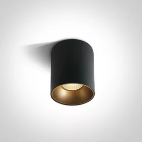   12120Z / B / W Fekete LED 20W WW IP20 45DEG 230V sötét fény