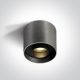 12122D / mg / w fém szürke LED 22W WW IP20 230V sötét fény