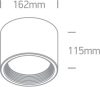 12125L / W / W fehér LED 25W WW IP40 230V