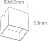 12134 / b fekete gu10 50w