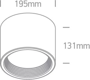 12135L / W / W fehér LED 35W WW IP40 230V