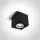 12144A / B Black Gu10 R111 15W négyzet 100-240V