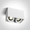 12208xa / w / w fehér LED 2x8w ww 36deg IP20 100-240V