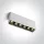 12606C / W / W fehér LED 15W WW IP20 230V sötét fény