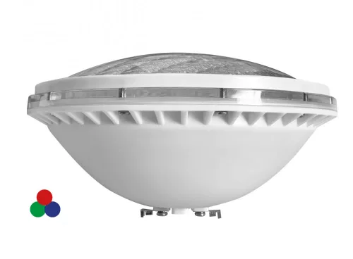 DURALAMP PAR 56 LED 17W RGB 12V AC/DC MEDENCE LÁMPA, IZZÓ, színváltós