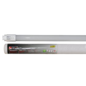   Adeleq LED Fénycső T8 üveg 18W 120cm 4000K (2000 lumen), két végén bekötésű