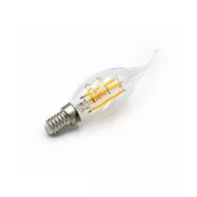   ADELEQ LED FILAMENT BT35 E14 4W 2700K FLAME GYERTYALÁNG FÉNYFORRÁS