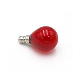   ADELEQ DEKOR LED FILAMENT FÉNYFORRÁS 2W E14 KISGÖMB PIROS 230V