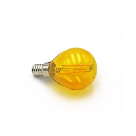  ADELEQ DEKOR LED FILAMENT FÉNYFORRÁS 2W E14 KISGÖMB SÁRGA 230V