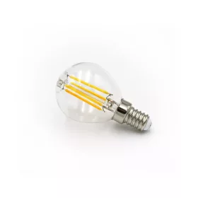   Adeleq Led Filament Mini Globe 4W E14 360° 5800K, hideg fehér